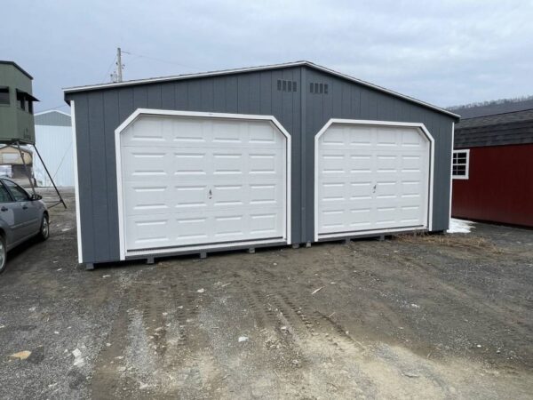 24x24 Double Wide Garage