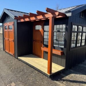 Greenhouse w/ Storage Shed