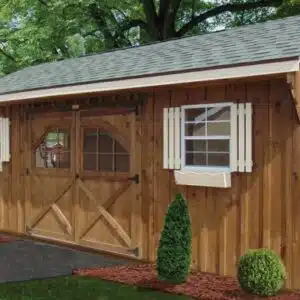 Board & Batten Quaker Shed