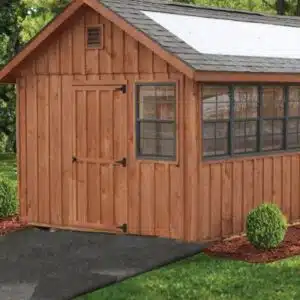 Board & Batten 4' Mini Shed