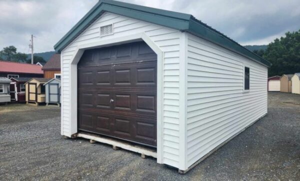 Vinyl A-Frame Garage for Stylish Storage